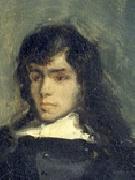 Autoportrait dit en Ravenswood ou en Hamlet Eugene Delacroix